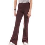 Only Pantalon Fluide Bordeaux Femme Only Flared. Coloris disponibles : Gris