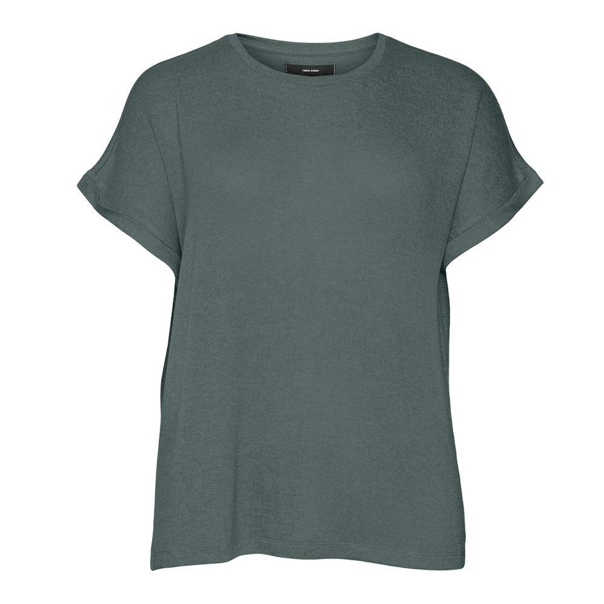 Voir la diapositive 2 : Vero Moda T-shirt Fluide Vert Femme Vero Moda Brianna