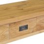 Voir la diapositive 5 : VIDAXL Table console teck massif 90x30x80 cm