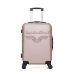 AMERICAN TRAVEL AMERICAN TRAVEL - Valise Cabine CHELSEA 55 cm 4 Roues. Coloris disponibles : Beige, Rose, Vert, Gris, Bleu, Rouge, Noir