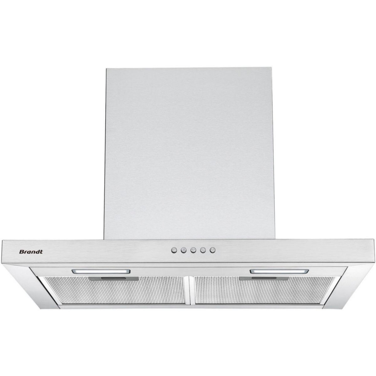BRANDT Hotte décorative murale BHB3612X