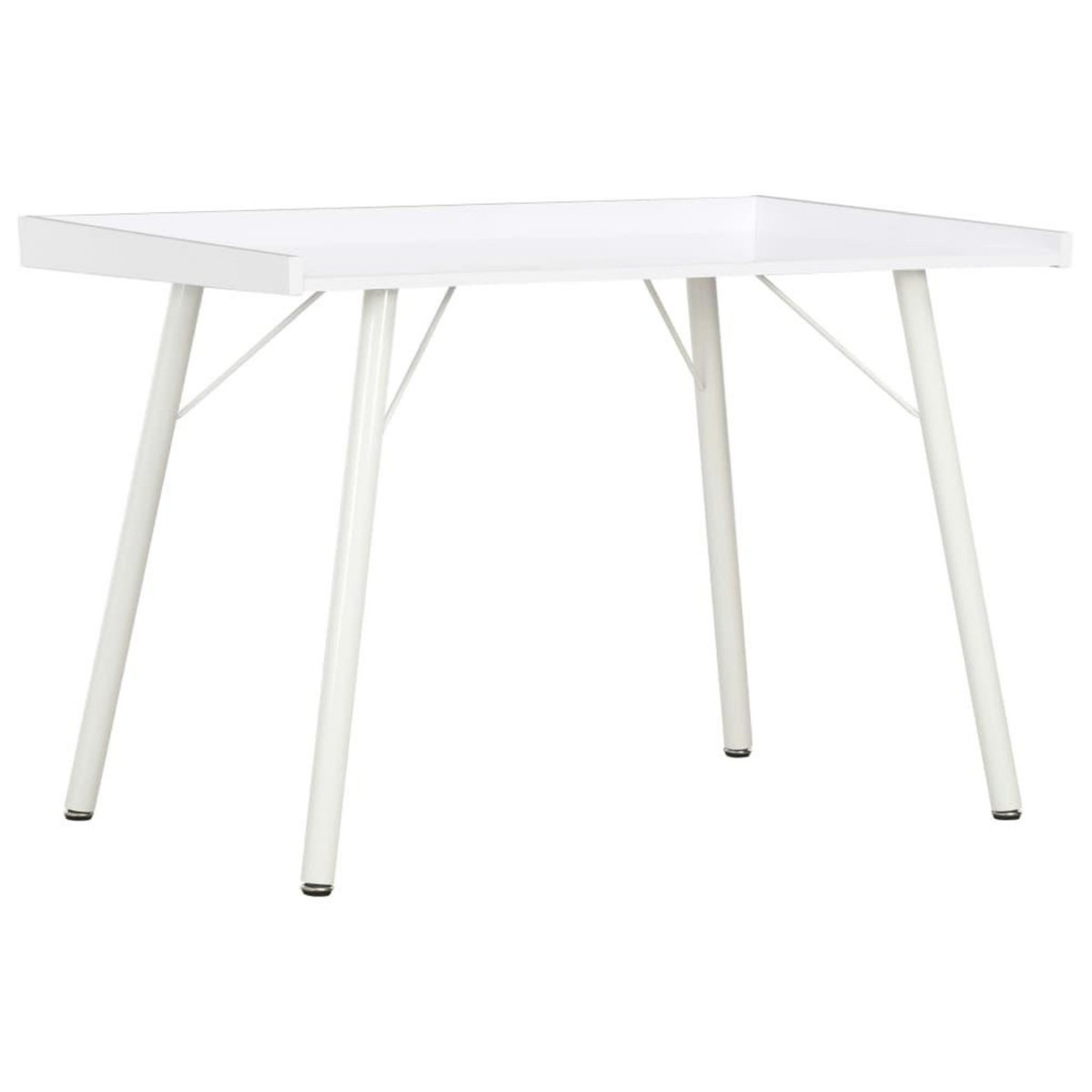 VIDAXL Bureau Blanc 90x50x79 cm