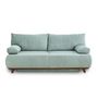 Voir la diapositive 1 : BEST MOBILIER Cristal - canapé 3 places - convertible avec coffre - en velours côtelé