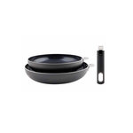 cosy&trendy Lot de 2 poêles aluminium 24/28cm avec poignée - 5189003