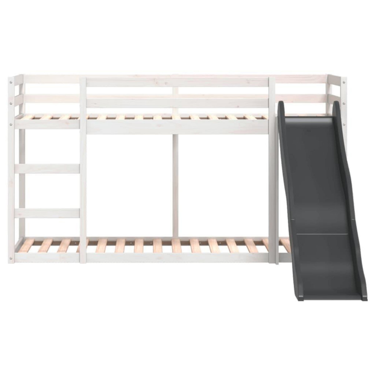 VIDAXL Lit superpose avec toboggan et echelle sans matelas 90x190 cm
