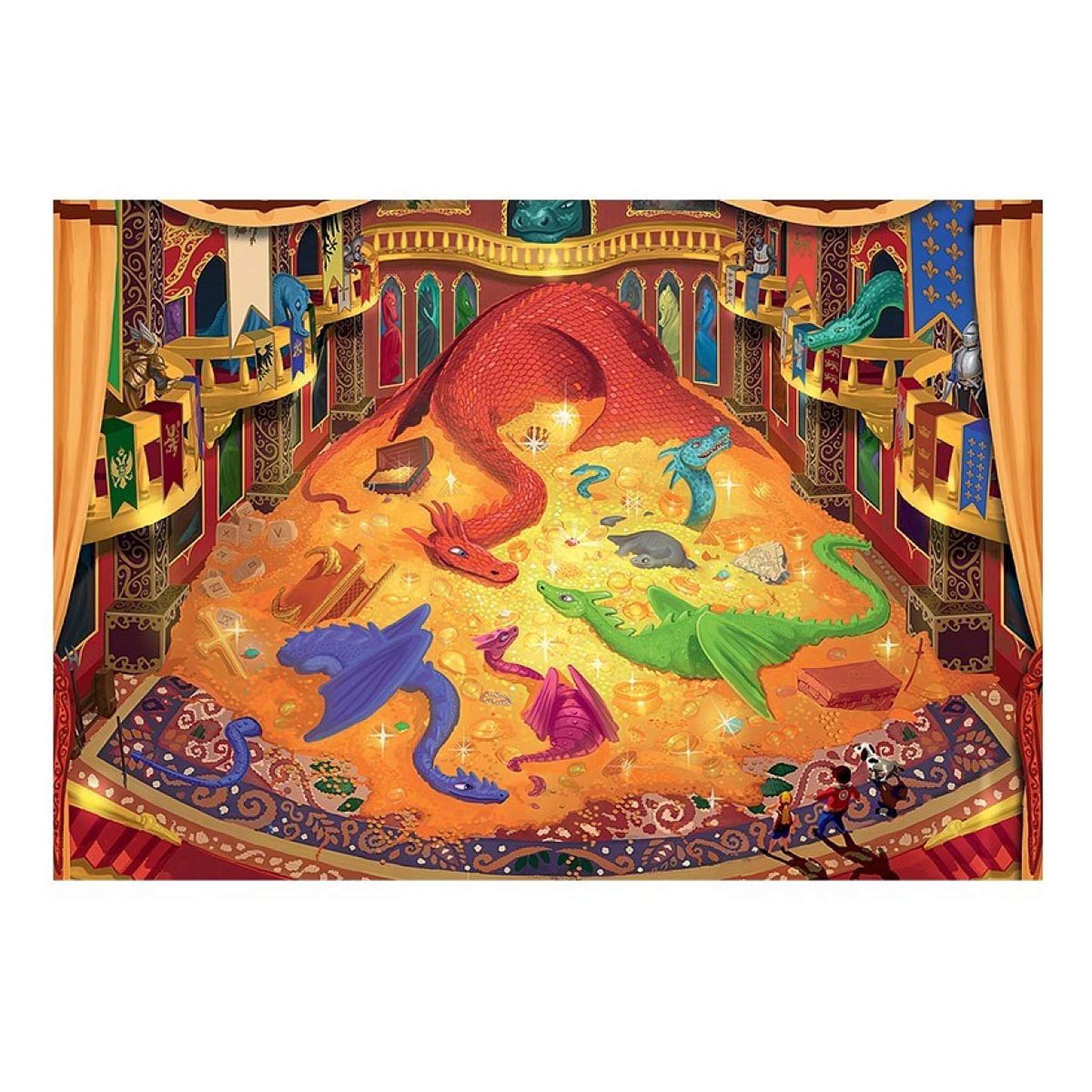 Voir la diapositive 3 : Sentosphere Puzzle 200 pcs Le tresor des dragons 200 pcs
