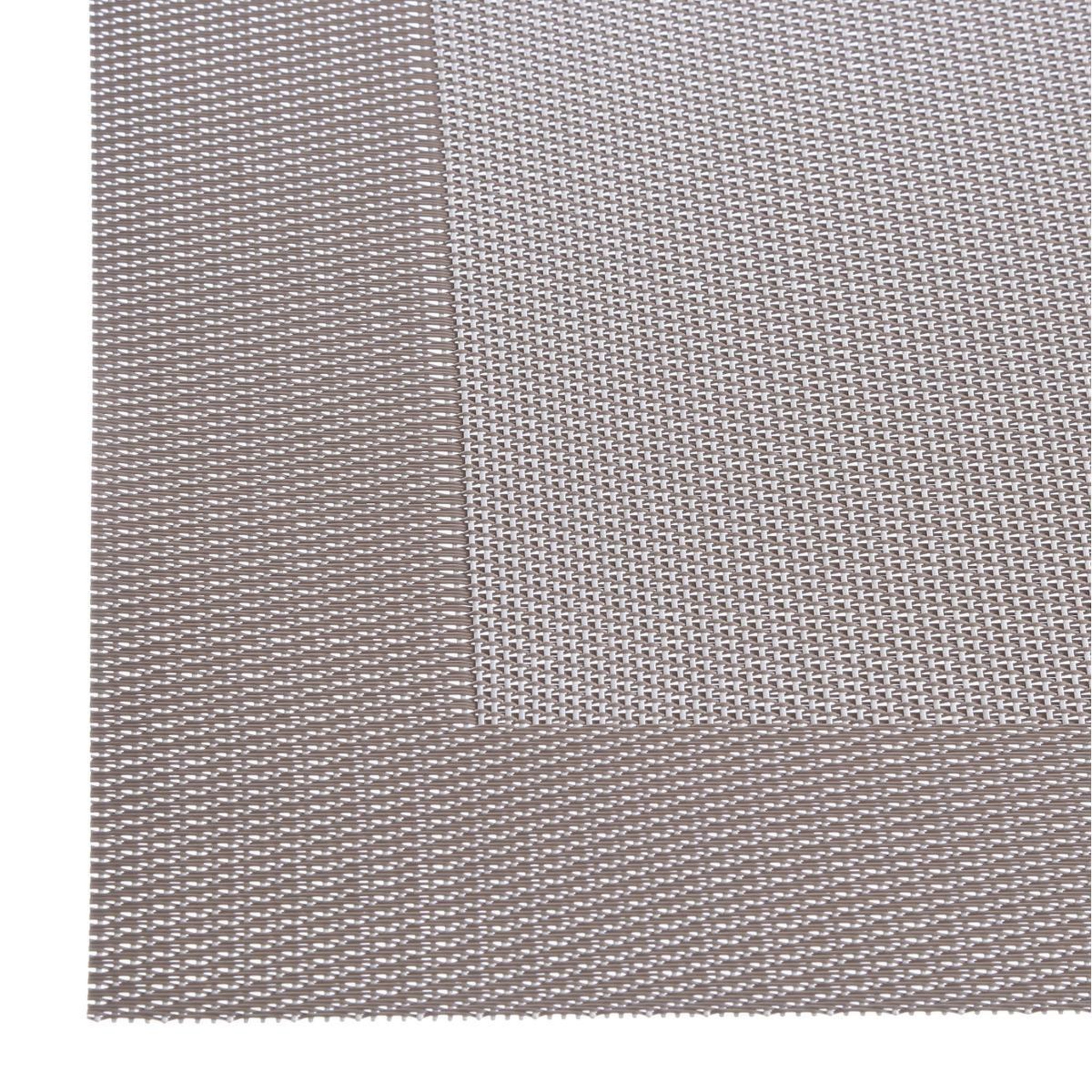 Voir la diapositive 2 : SECRET DE GOURMET Set de Table  Contour  35x50cm Taupe