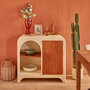 Voir la diapositive 4 : ATMOSPHERA Buffet Design 1 Porte  Sienna  91cm Beige