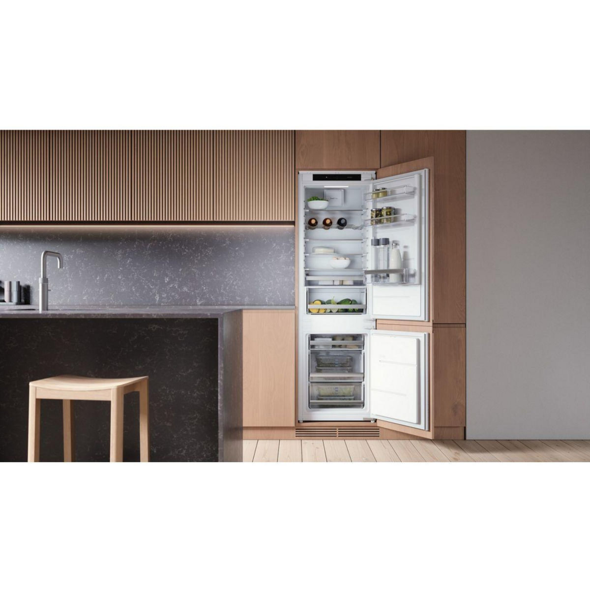 ASKO Réfrigérateur combiné encastrable RFN31831EI Pantographe