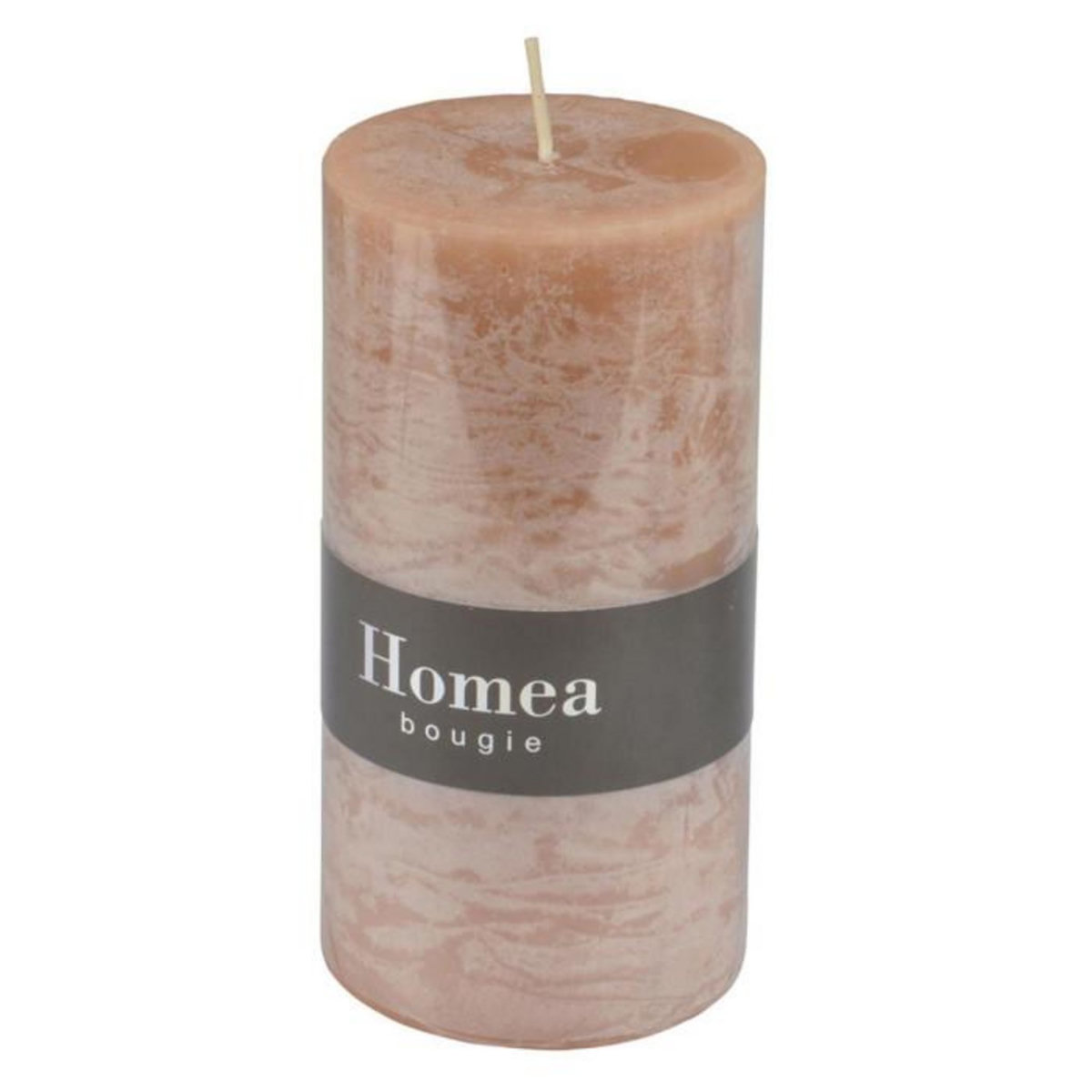 Paris Prix Bougie Pilier Déco  Rustique  13cm Taupe