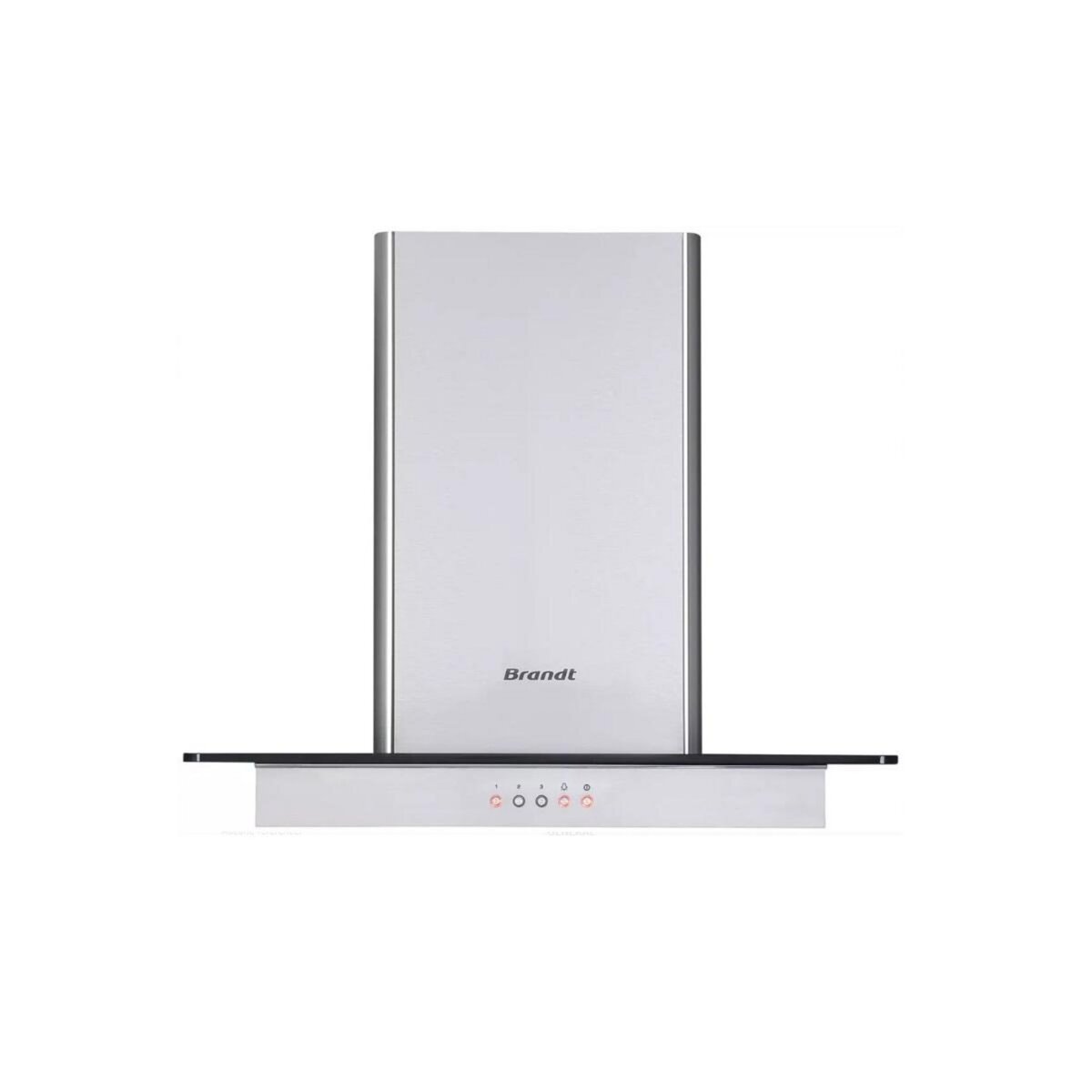 BRANDT Hotte décorative murale 60cm 64db 338m3/h inox - BHB1644IX