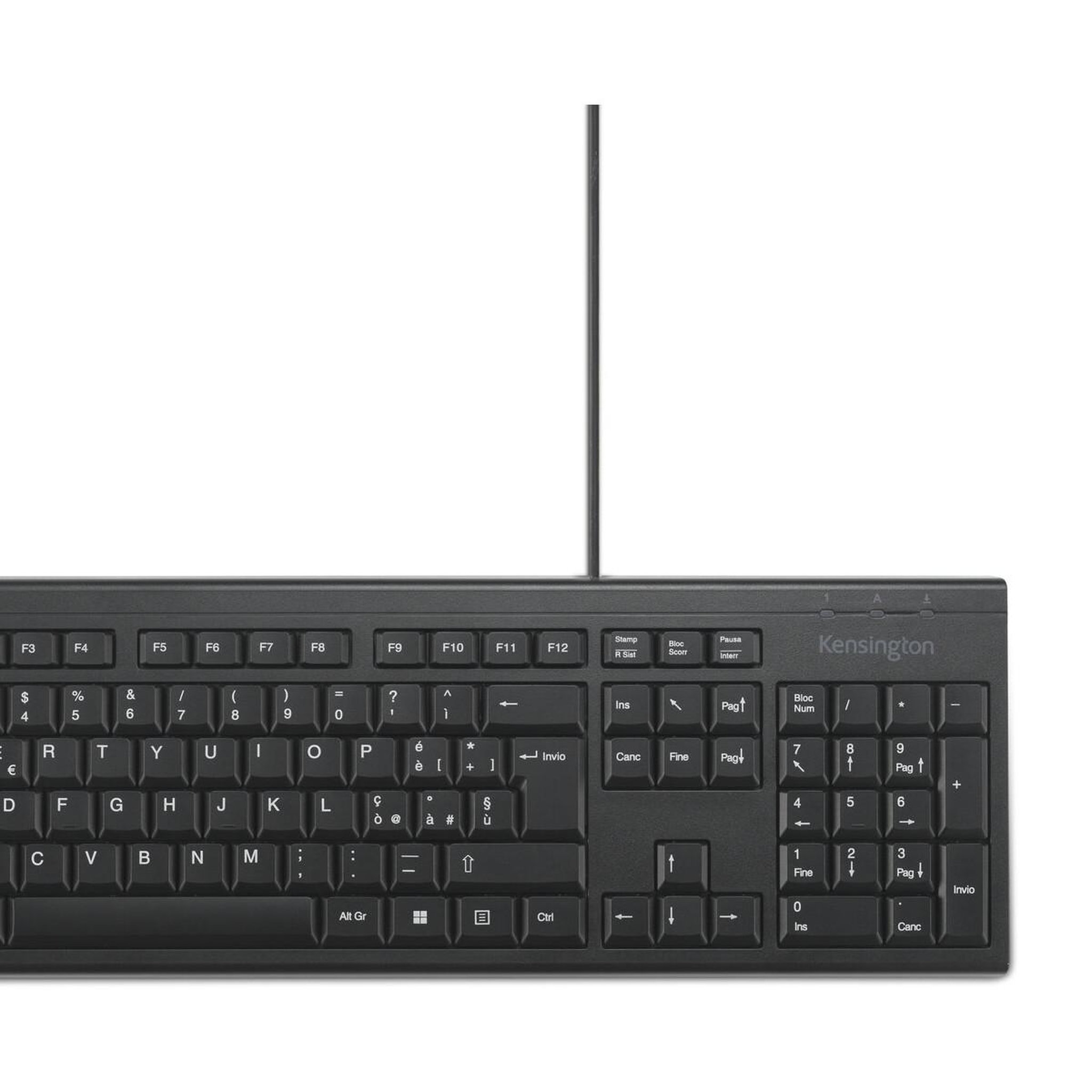 Voir la diapositive 3 : Kensington Kensington km100 eq kit clavier + souris filaire