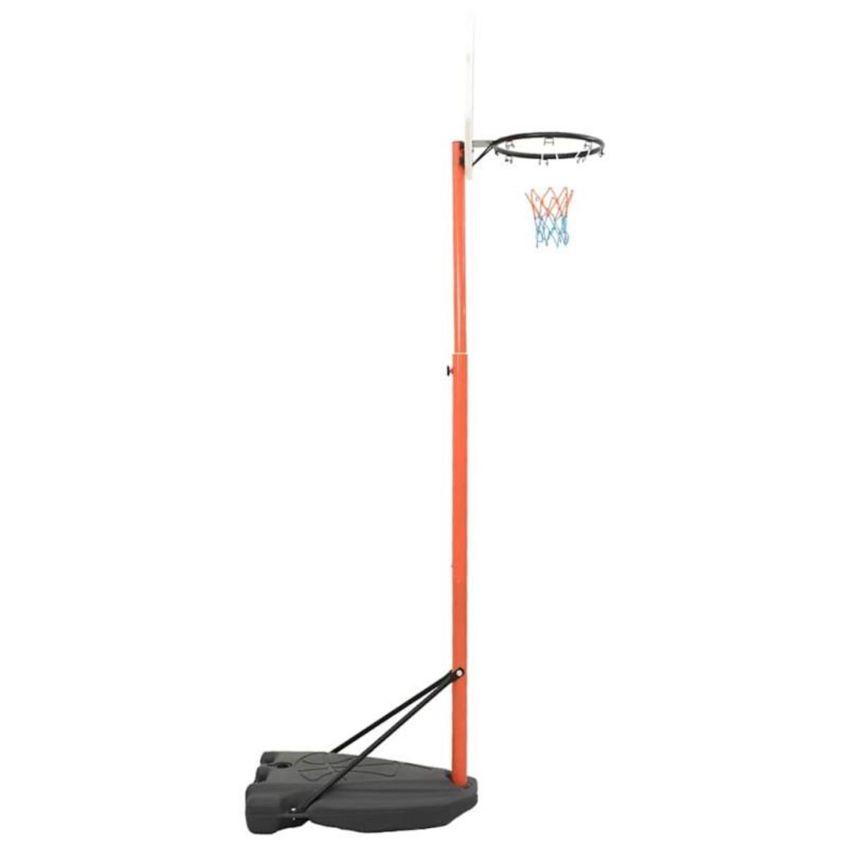 VIDAXL Ensemble de basket portable réglable 180 230 cm
