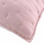 Voir la diapositive 3 : Paris Prix Housse de Coussin  Mellow  60x60cm Rose & Blanc