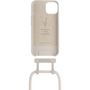 Voir la diapositive 4 : WOODCESSORIES Coque avec cordon iPhone 13 mini Tour de cou blanc