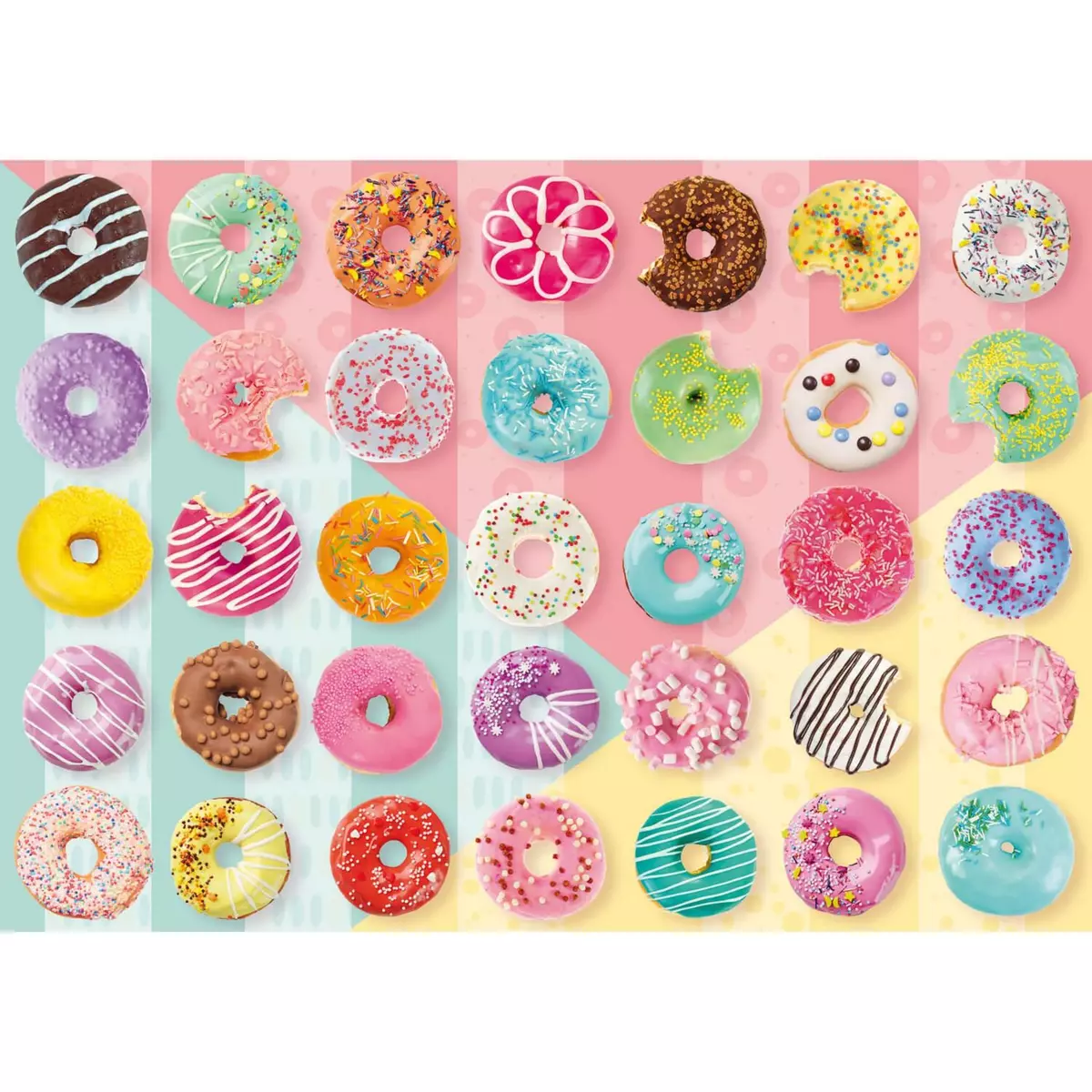 Trefl Puzzle 500 pièces : Donuts