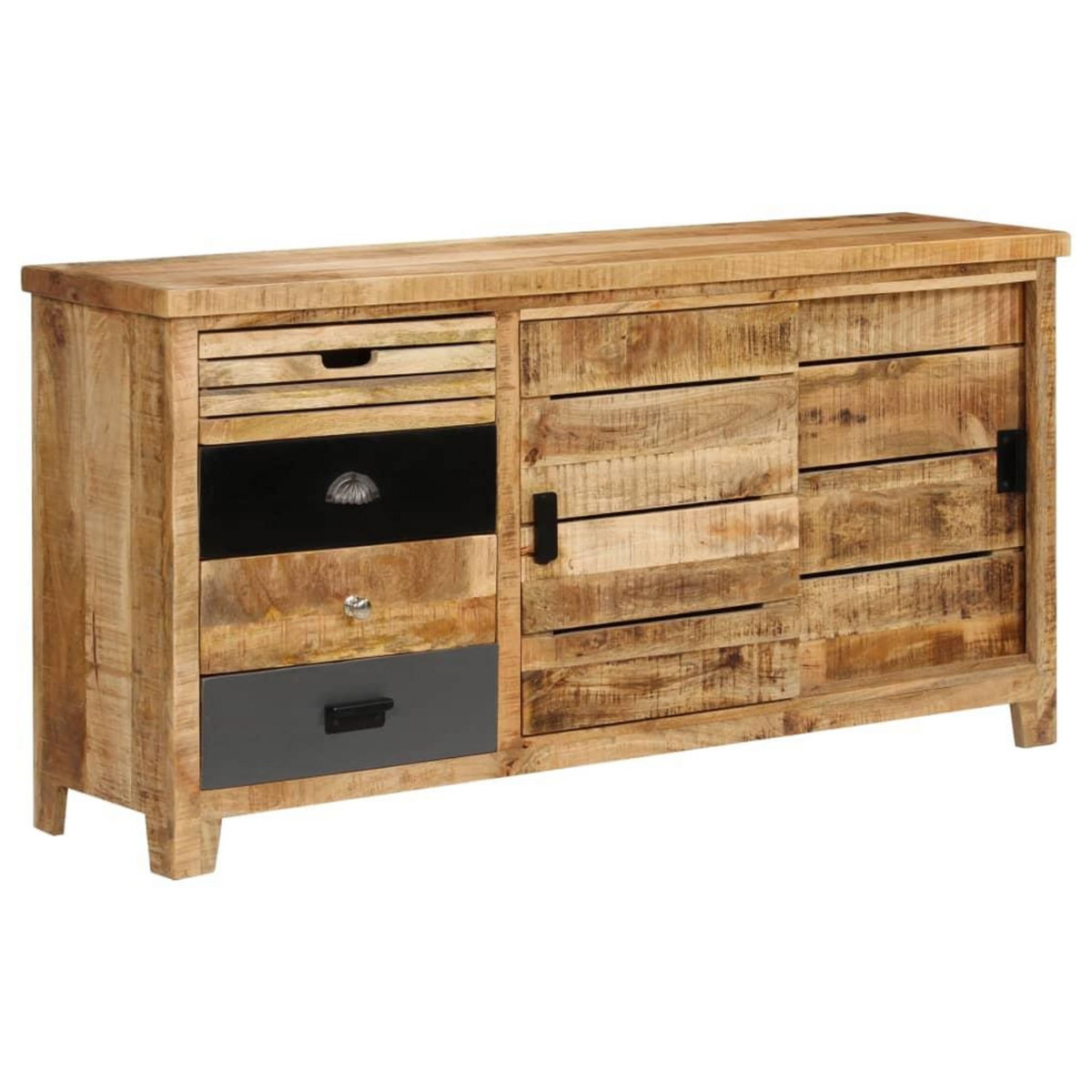 VIDAXL Buffet Bois de manguier solide 160x40x80 cm
