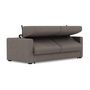 Voir la diapositive 4 : BEST MOBILIER Julia - canapé 3 places convertible express couchage quotidien 140 cm matelas 14 cm en tissu