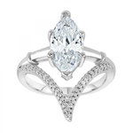 SC CRYSTAL Bague taille 56 SC Crystal ornée de Cristaux scintillants. Coloris disponibles : Gris