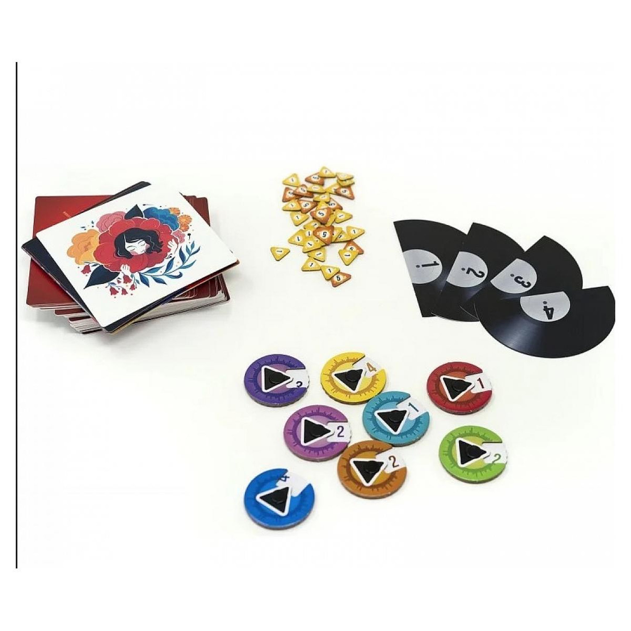 Voir la diapositive 2 : Blue orange Disc Cover jeux de deduction