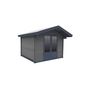 Voir la diapositive 1 : Woodlife garden Abri de jardin composite - 14,44m²- gris  