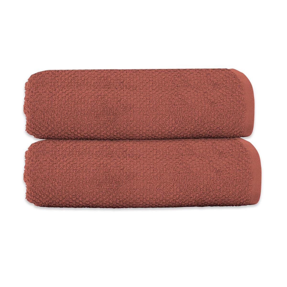 GUY LEVASSEUR Lot 2 serviettes de bain 70x140 coton éponge