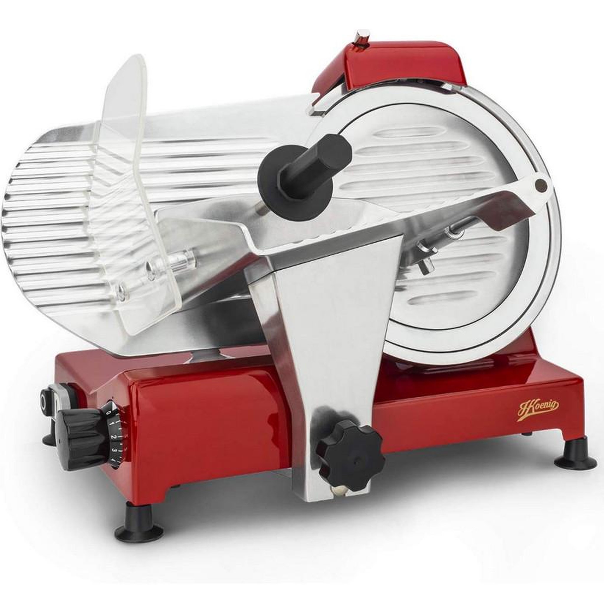 Voir la diapositive 2 : H.Koenig Trancheuse électrique 240w 25cm - msx254