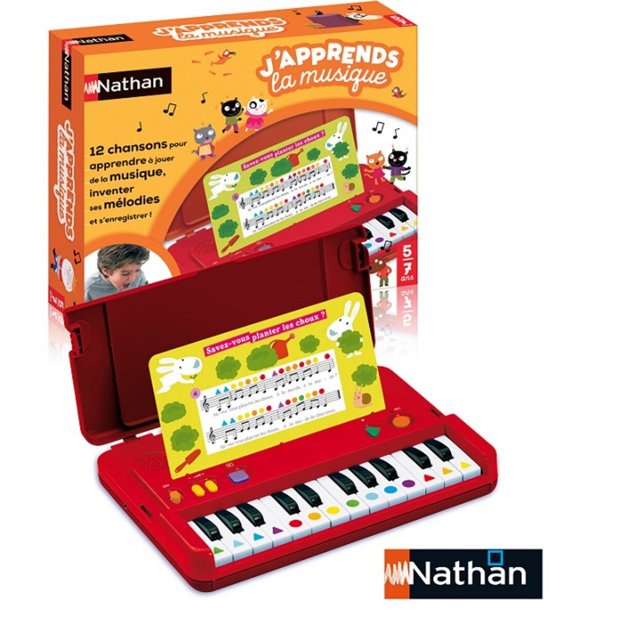 NATHAN J'apprends la musique