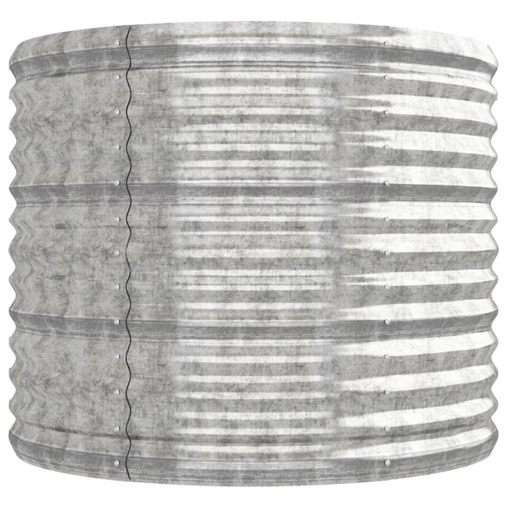 Voir la diapositive 4 : VIDAXL Lit sureleve de jardin Acier galvanise Argente