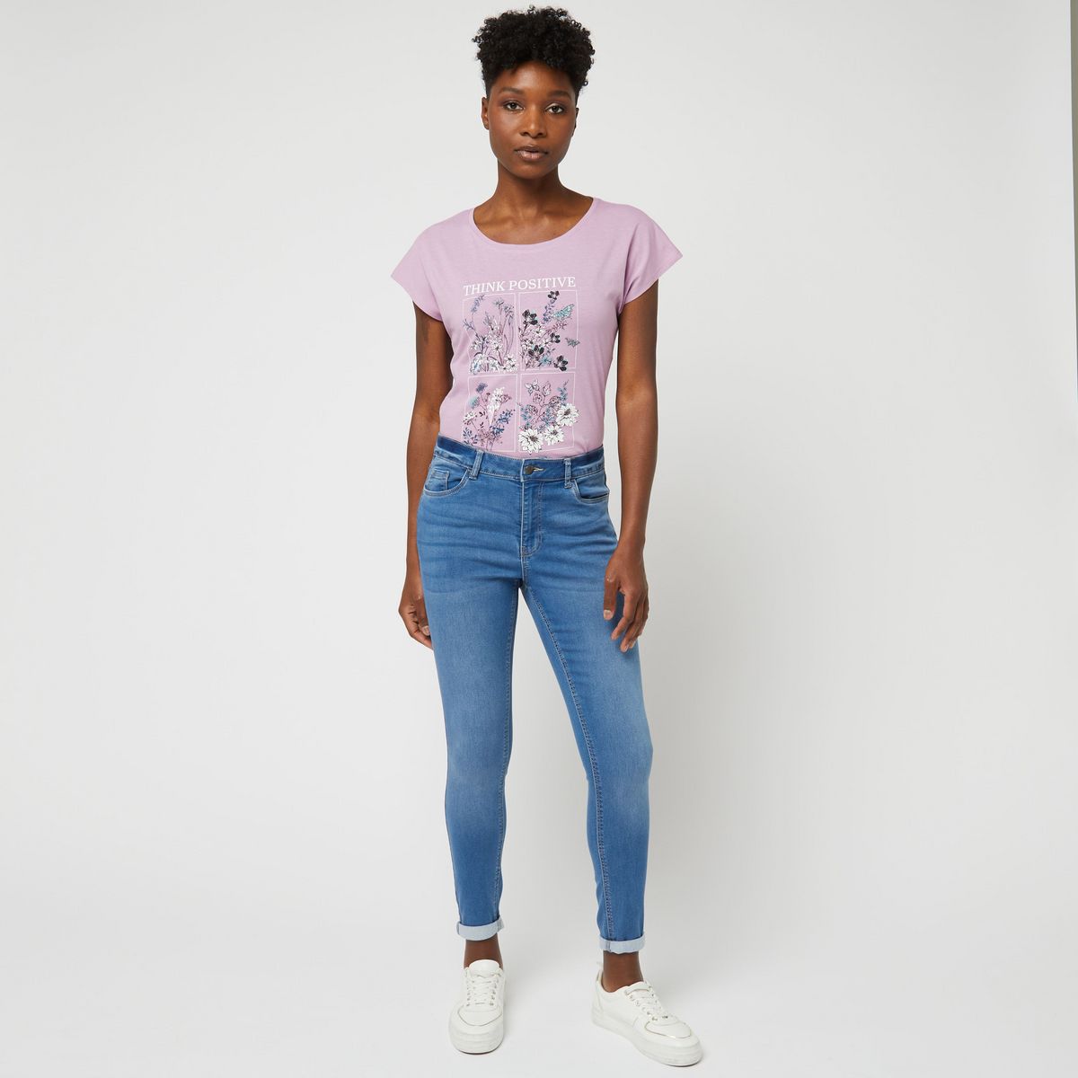 INEXTENSO Jean bleu femme