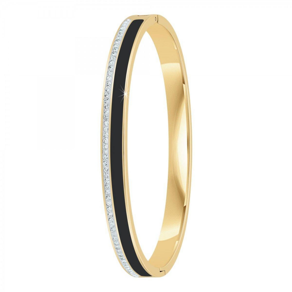 SC BOHEME Bracelet en Résine colorée ayant un aspect proche de l'Email orné de Cristaux scintillants par SC Bohème