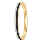 SC BOHEME Bracelet en Résine colorée ayant un aspect proche de l'Email orné de Cristaux scintillants par SC Bohème