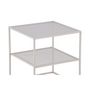 Voir la diapositive 4 : Paris Prix Table d'Appoint Avec Étagère  Netz  60cm Beige
