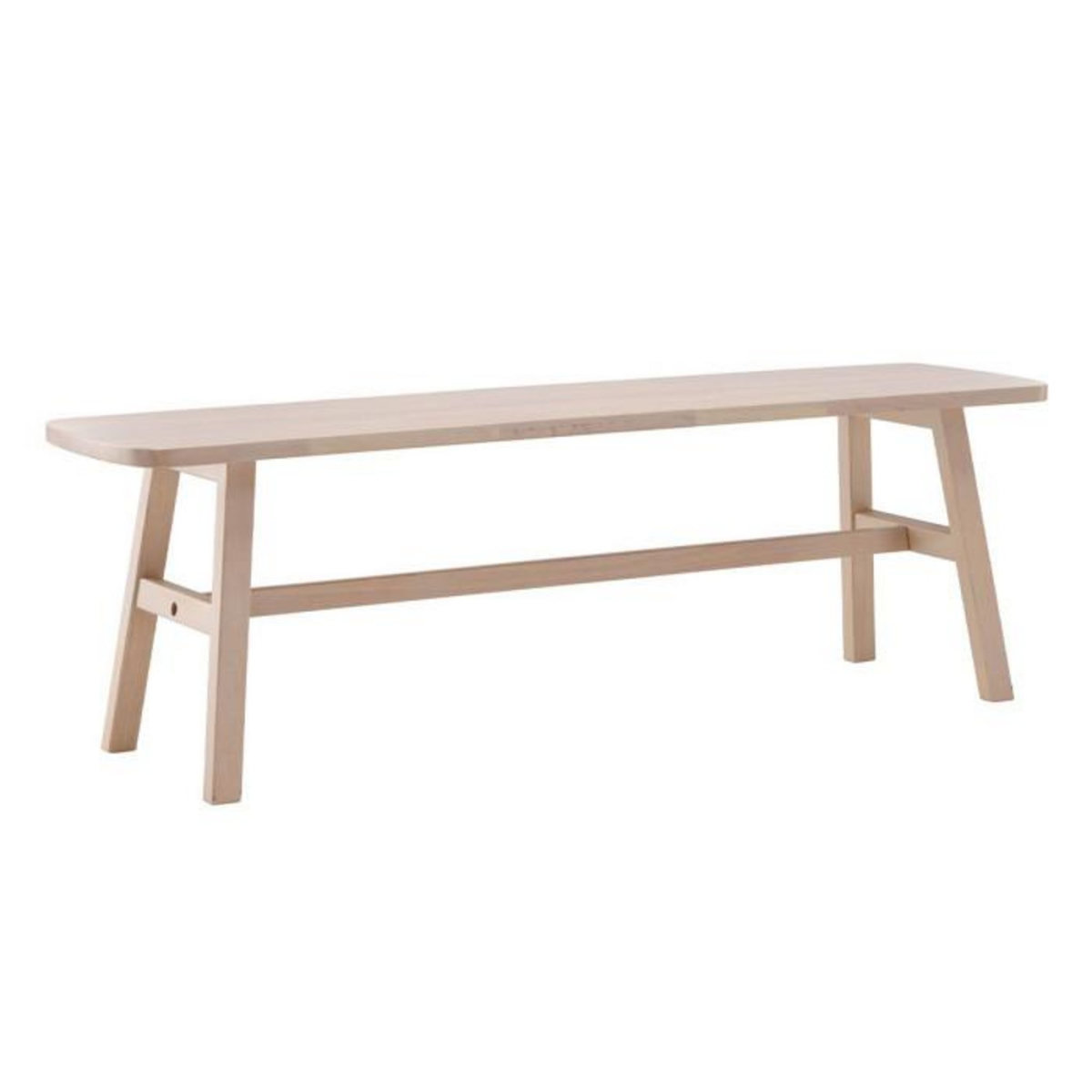 Paris Prix Banc en Bois  Halso  140cm Naturel