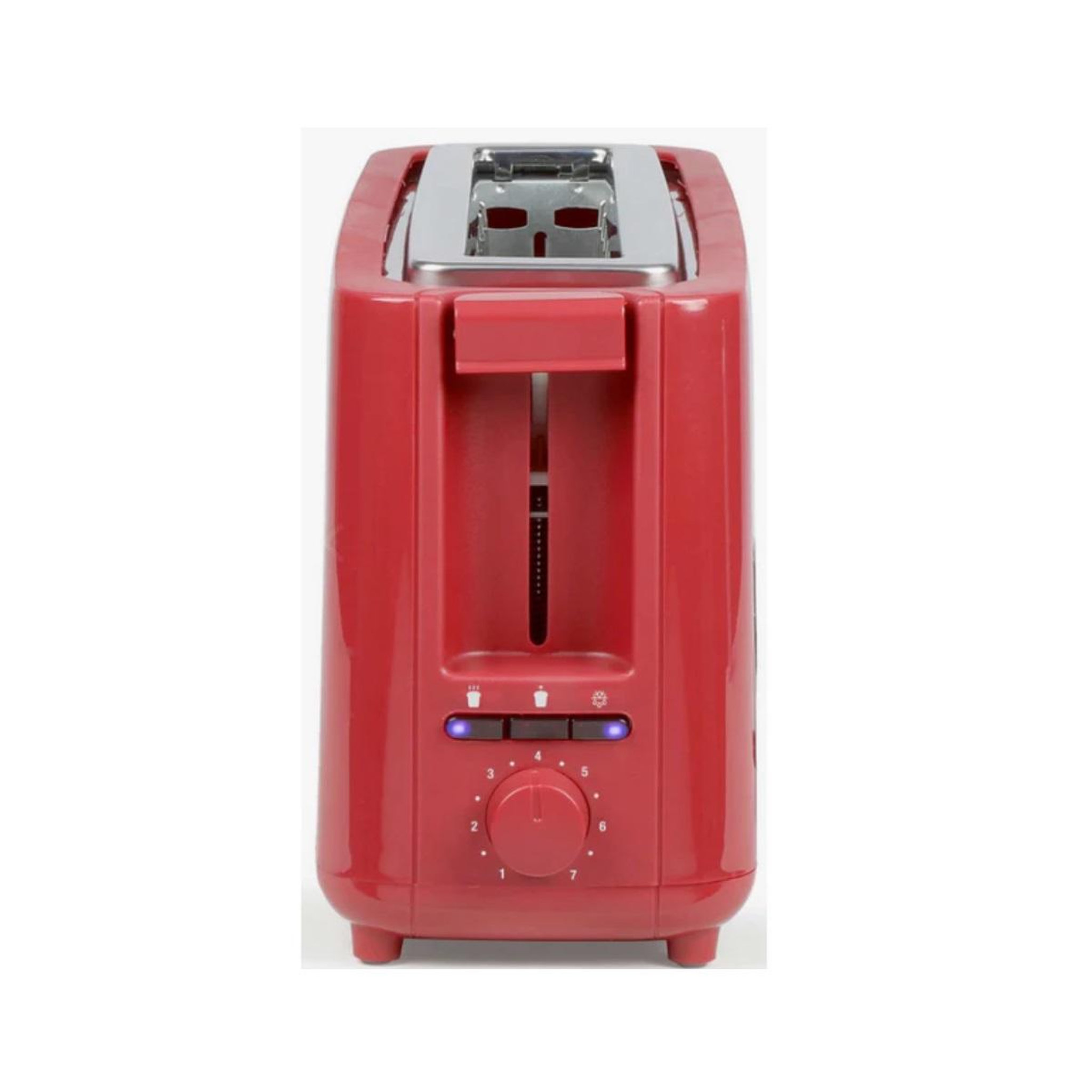 Voir la diapositive 2 : LIVOO Grille-pain 1 fente 800w rouge - dod168rc