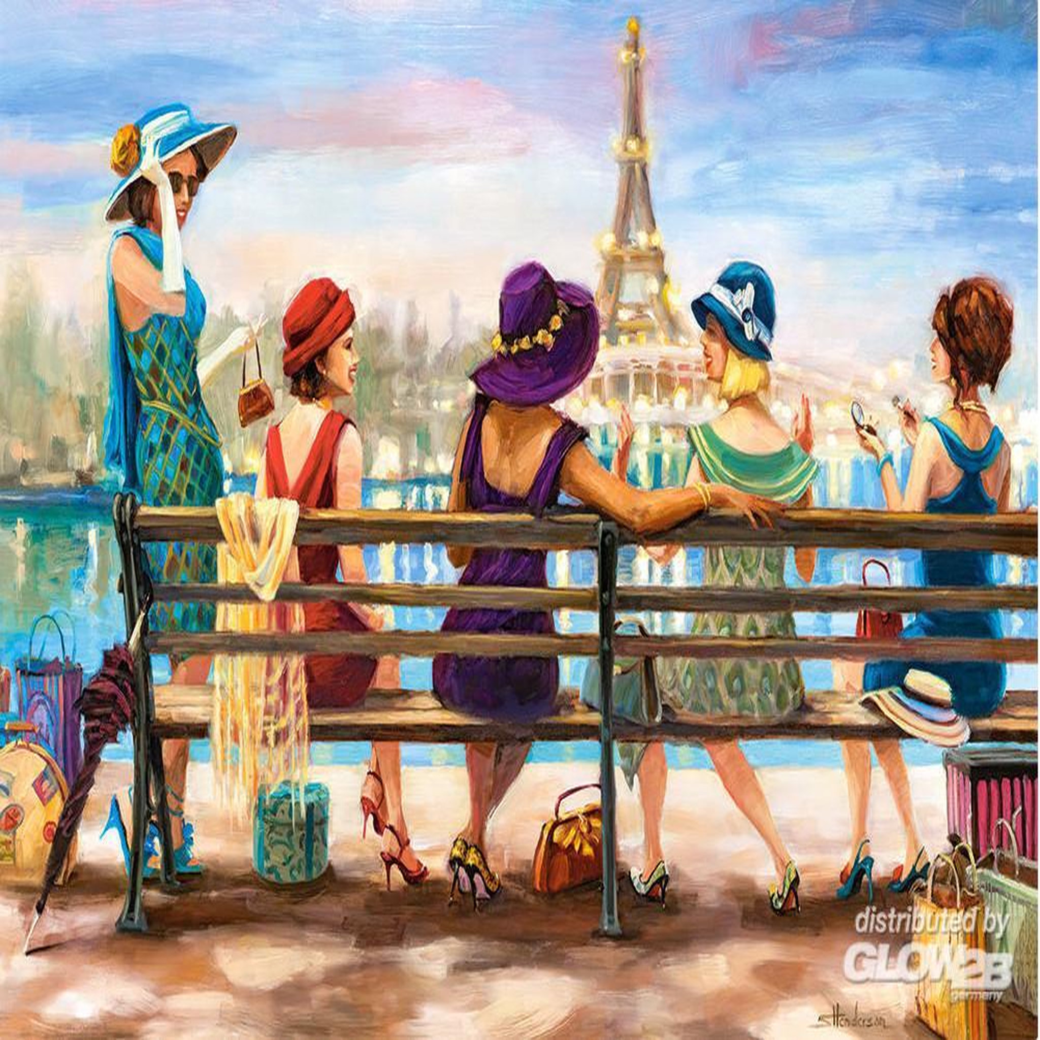Voir la diapositive 4 : Castorland Puzzle 1000 pièces : Sortie entre filles