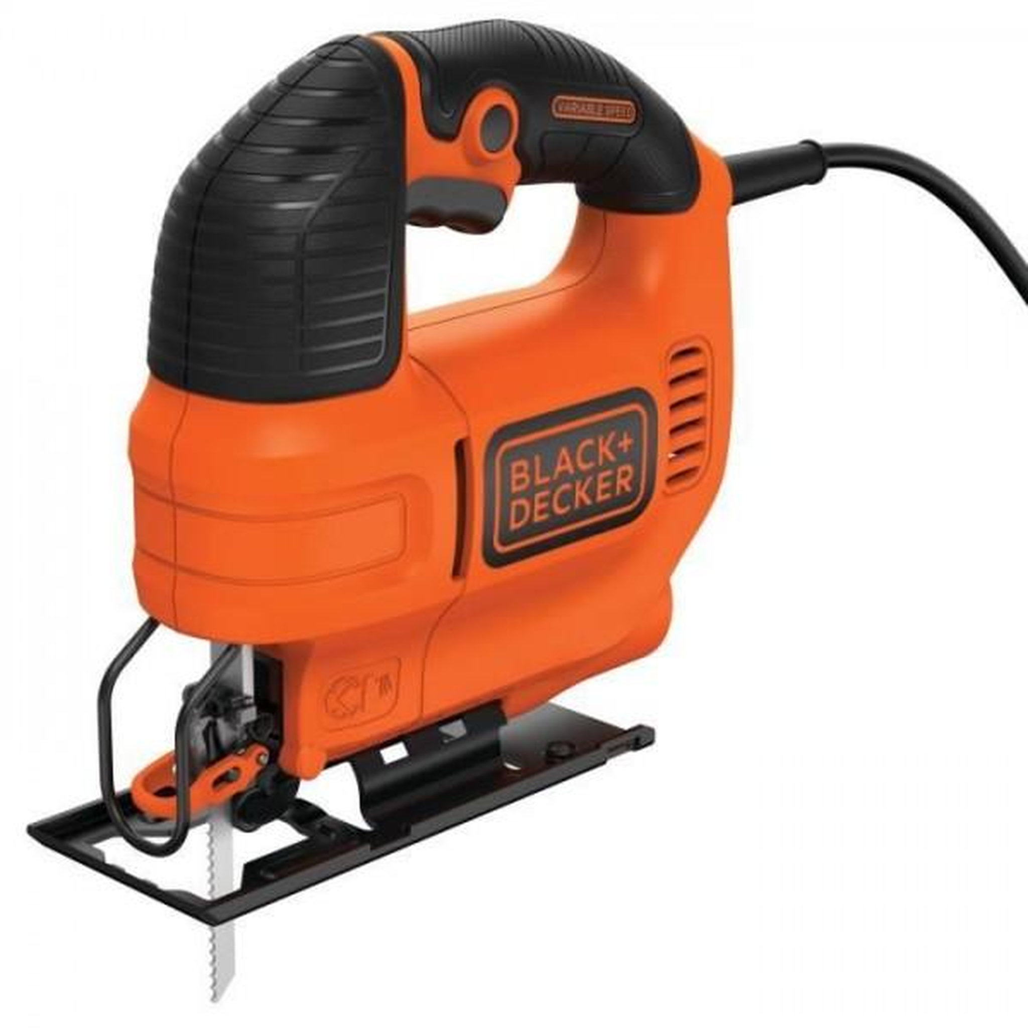 Voir la diapositive 1 : BLACK + DECKER BLACK+DECKER Scie Sauteuse Pendulaire Filaire 520W KS701E-QS Vitesse Variable a la Gâchette