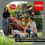 Voir la diapositive 5 : Ikra Scarificateur Démousseur électrique 1800W Profondeur de travail 23cm Bac à herbe 40L Aérateur de pelouse Entretien gazon IKRA