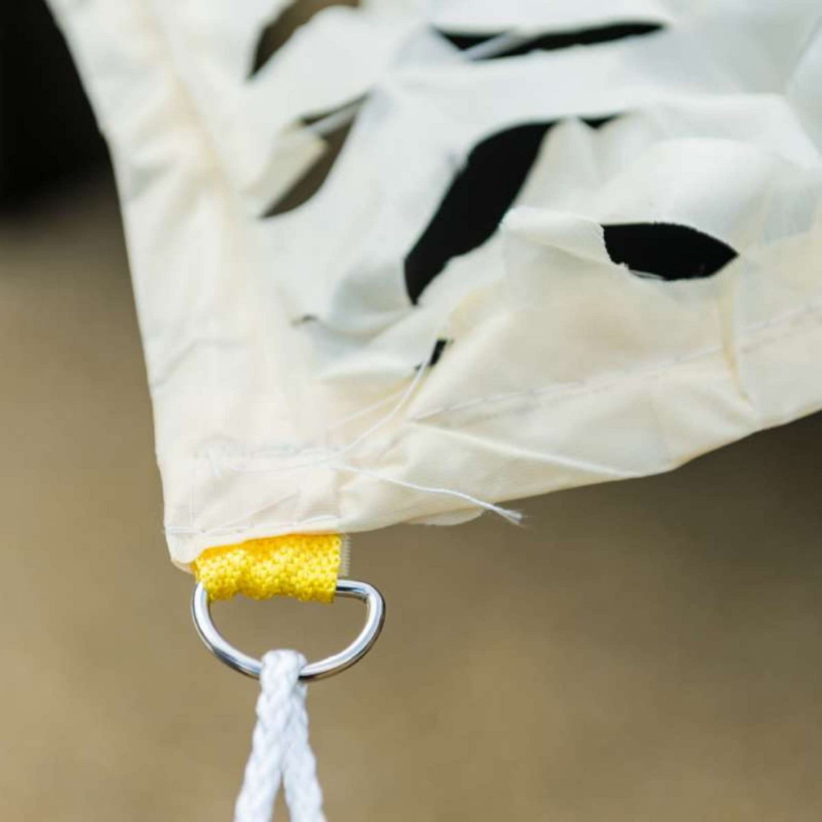  Toile d'ombrage ajourée beige 120 g/m2  Werkapro 2 x 3m