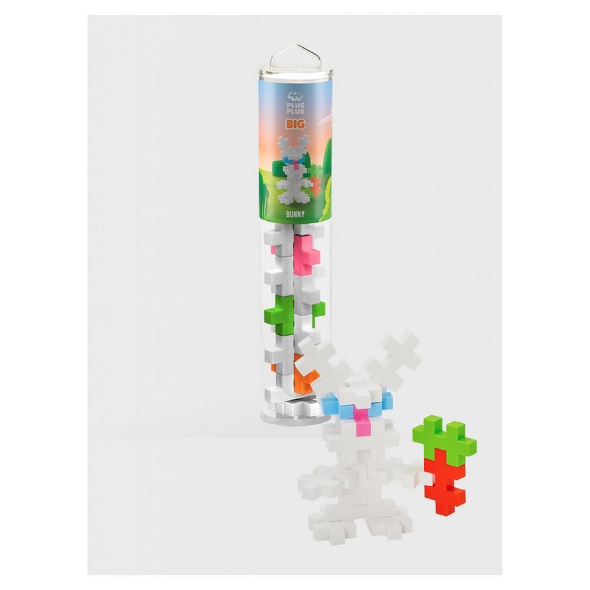 PlusPlus Tube de construction BIG Bunny PP3443 - Jouet éducatif pour enfants