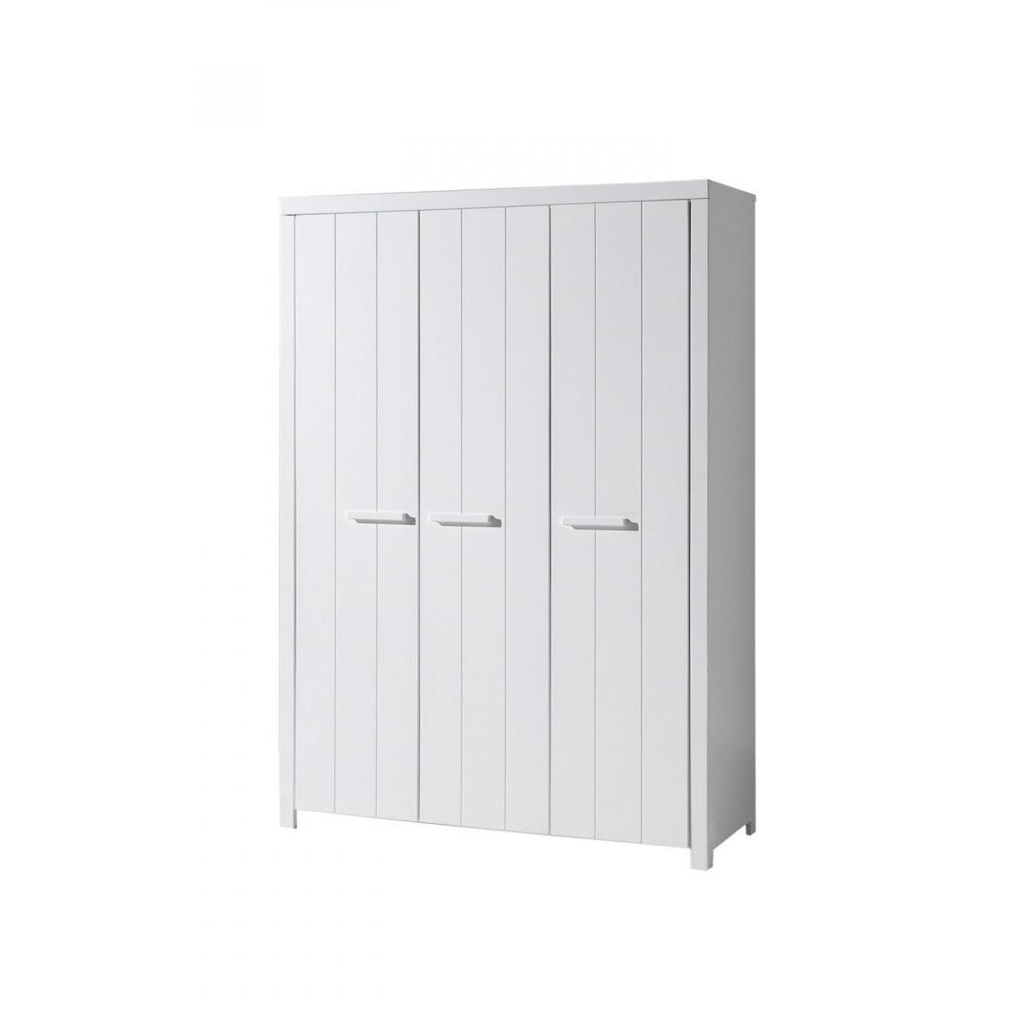 Voir la diapositive 5 : Vipack Lit Simple 90x200 cm Vipack Erik avec Chevet, Armoire 3 Portes et Lit Gigogne - Ensemble pour Chambre d'Enfant
