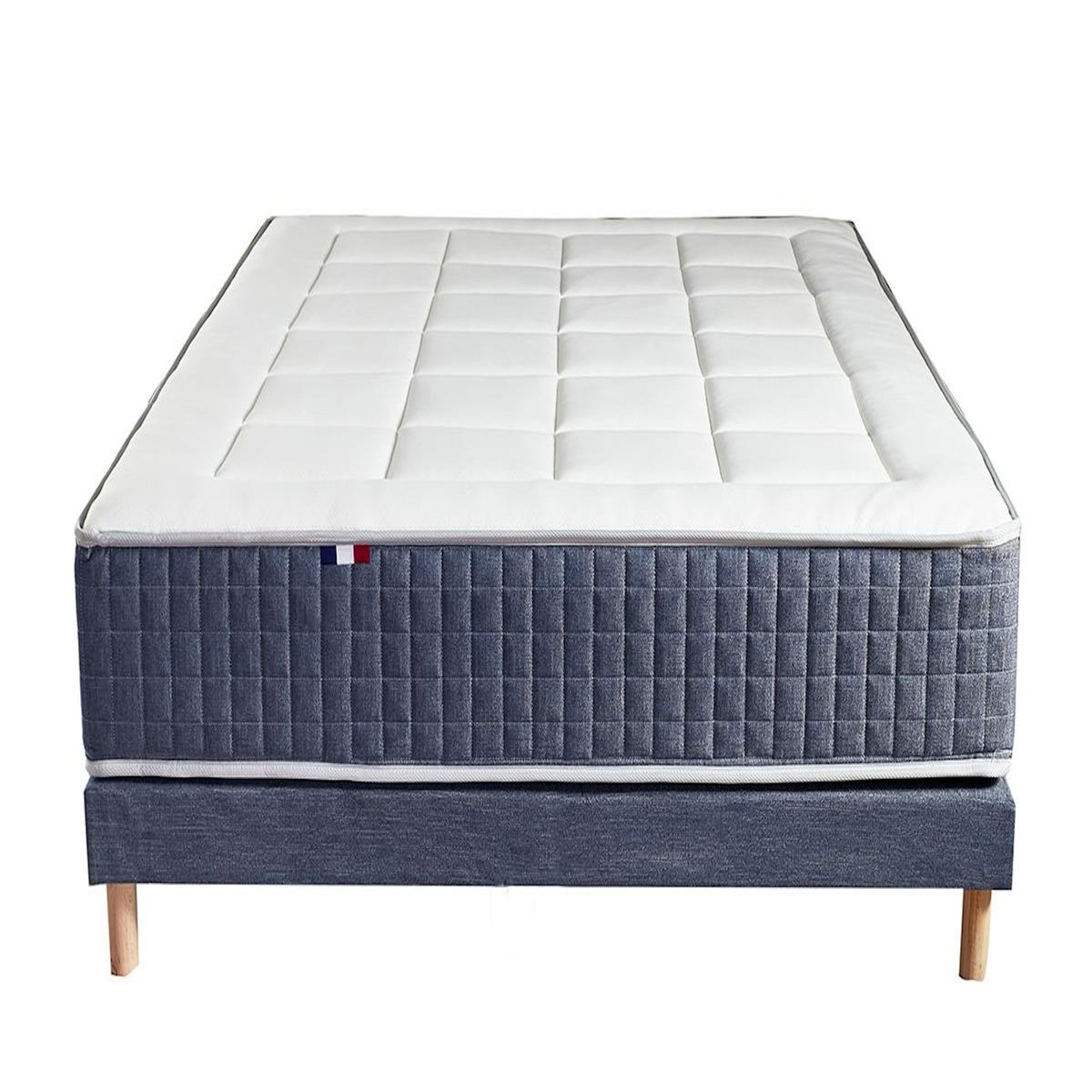 Matelas ressort ensachés 30 cm 140x190 cm KING STYLE