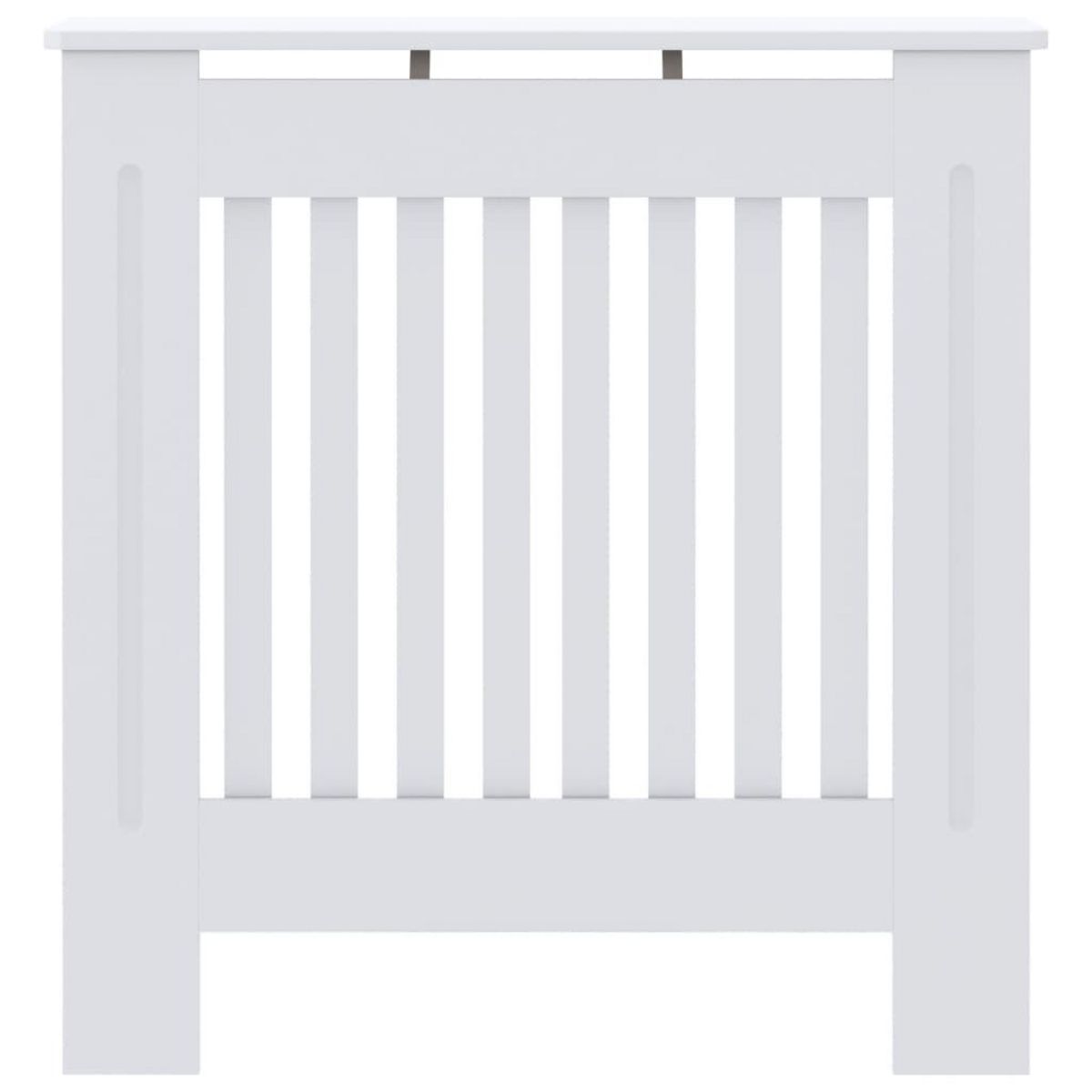 VIDAXL Cache-radiateur MDF Blanc 78 cm