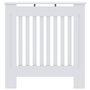 Voir la diapositive 3 : VIDAXL Cache-radiateur MDF Blanc 78 cm