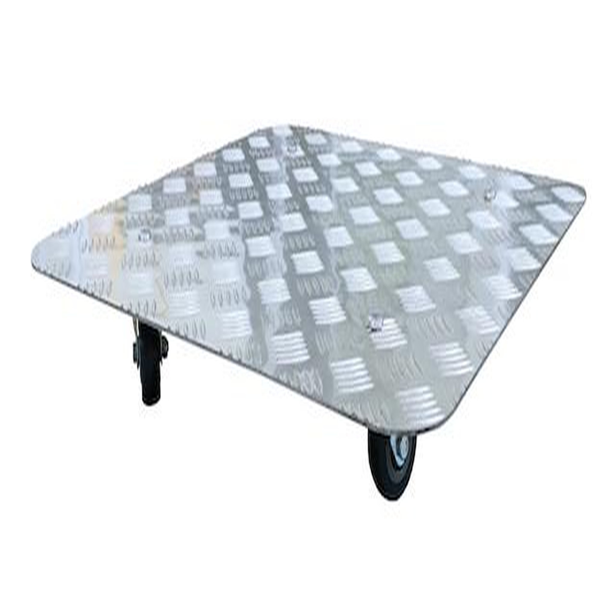 Jany Support de pots - aluminium - à roulette - 40x40 cm