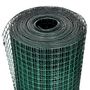 Voir la diapositive 3 : VIDAXL Grillage Acier galvanise et revetement en PVC 25 x 1 m Vert