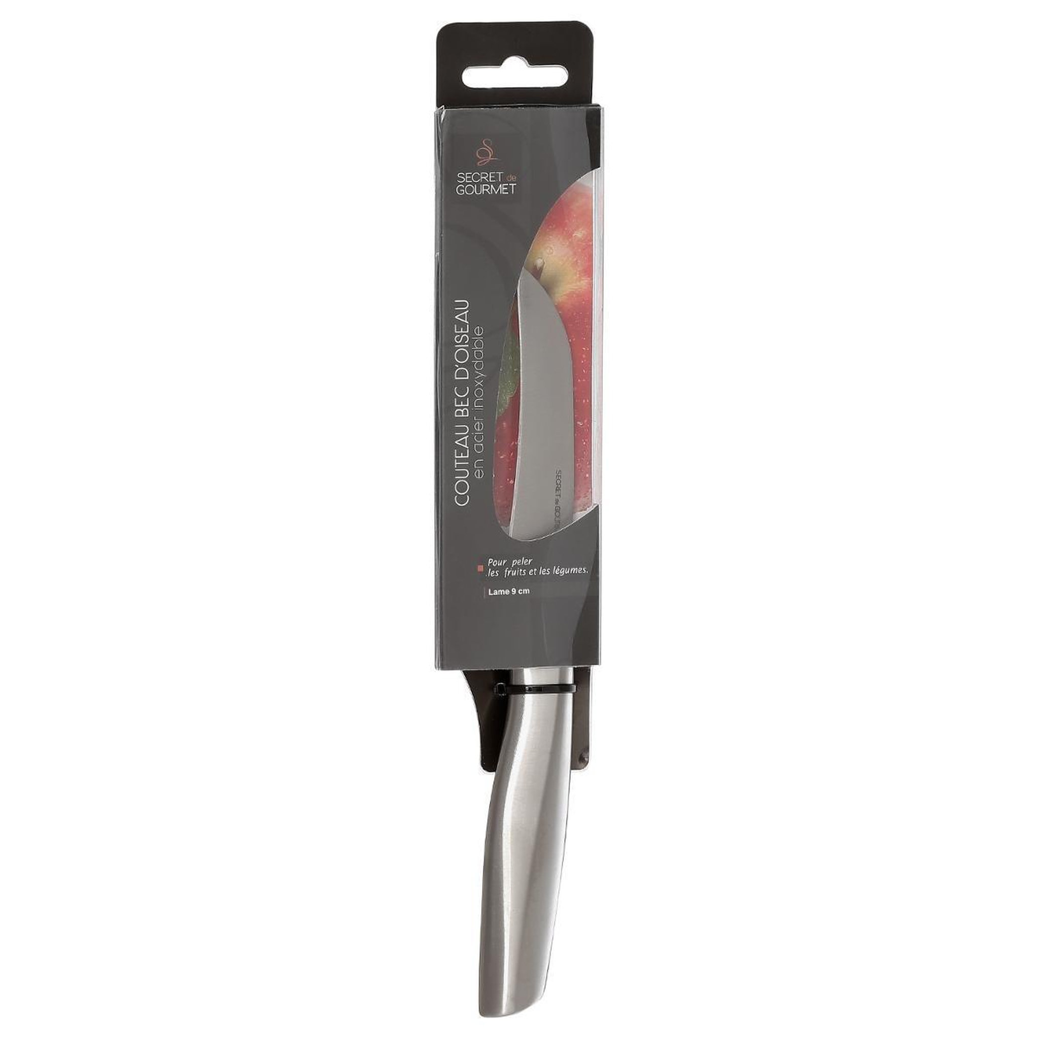 Voir la diapositive 4 : FIVE Couteau bec d'oiseau  inox forgé  21cm gris