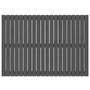 Voir la diapositive 4 : VIDAXL Tete de lit murale Gris 127,5x3x90 cm Bois massif de pin