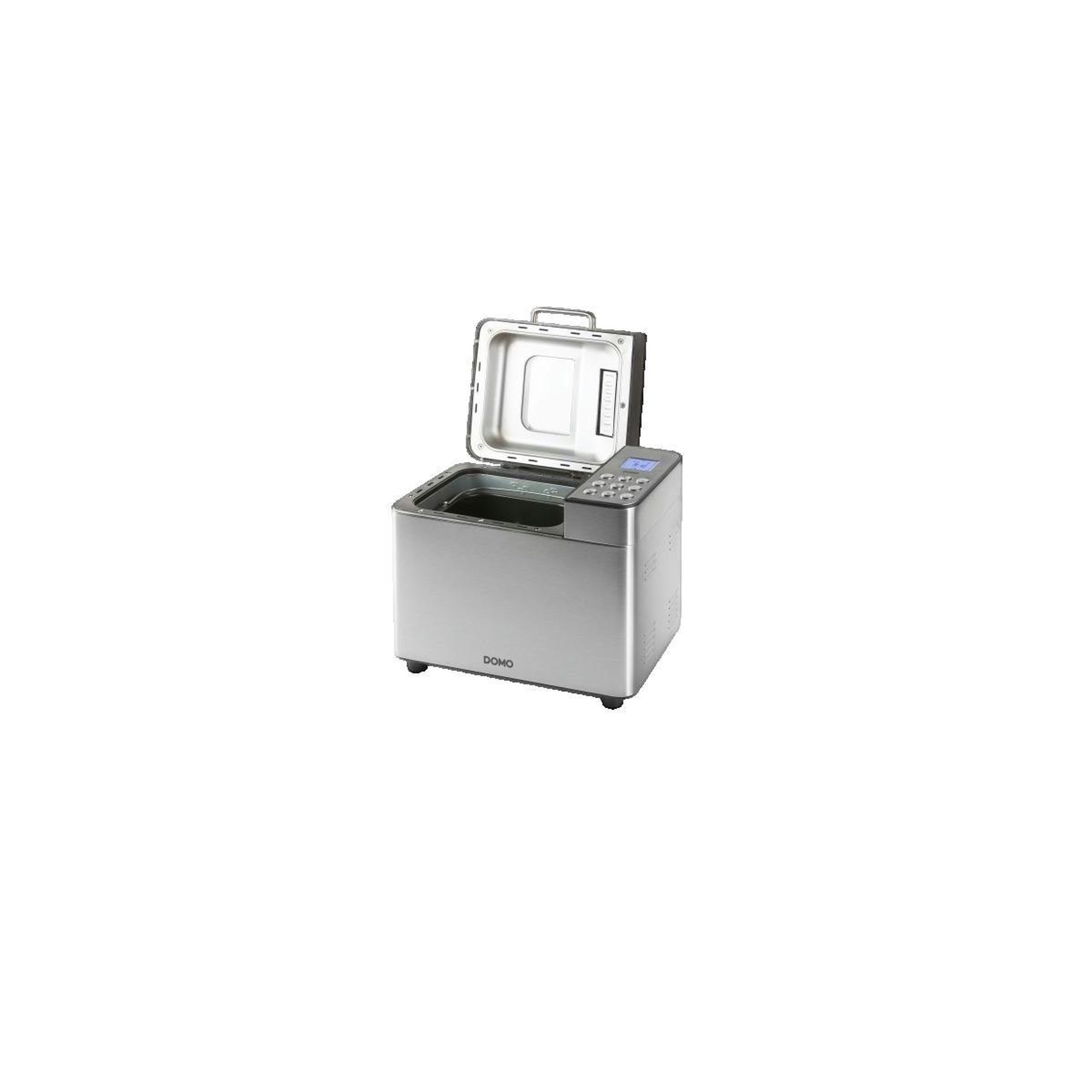 Voir la diapositive 2 : Domo Machine à pain Domo inox capacité 500 g à 1 kg