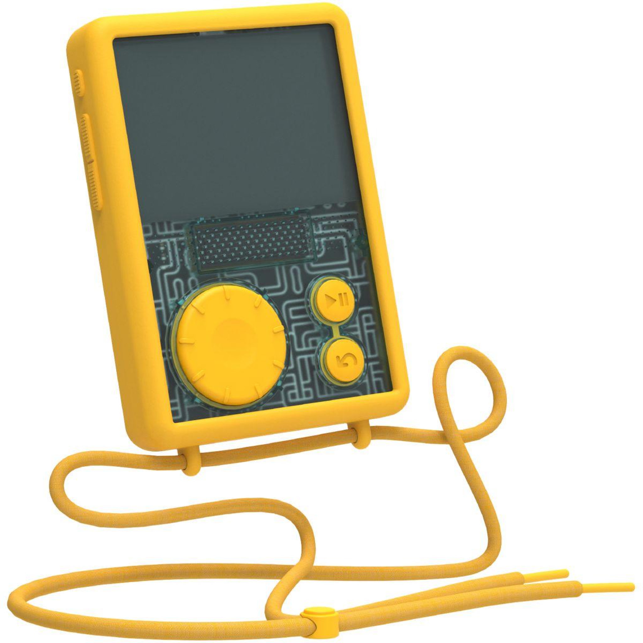 Voir la diapositive 2 : Lunii Coque de protection jaune pour FLAM